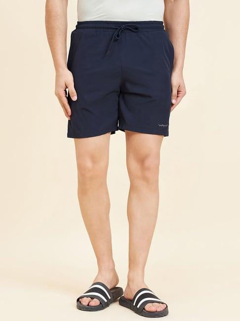 sweet dreams navy regular fit lounge shorts