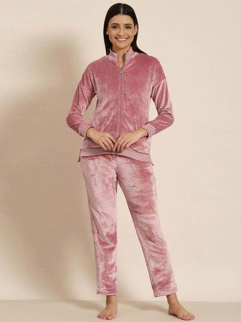 sweet dreams pink jacket pyjama set