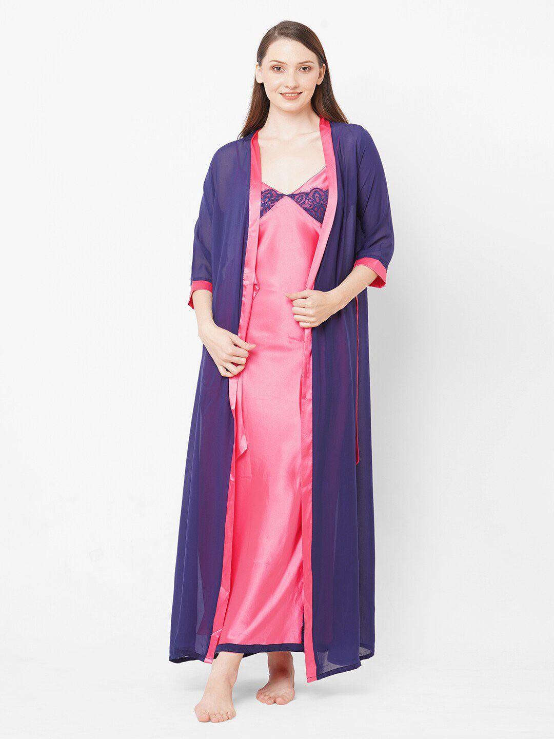 sweet dreams pink maxi nightdress