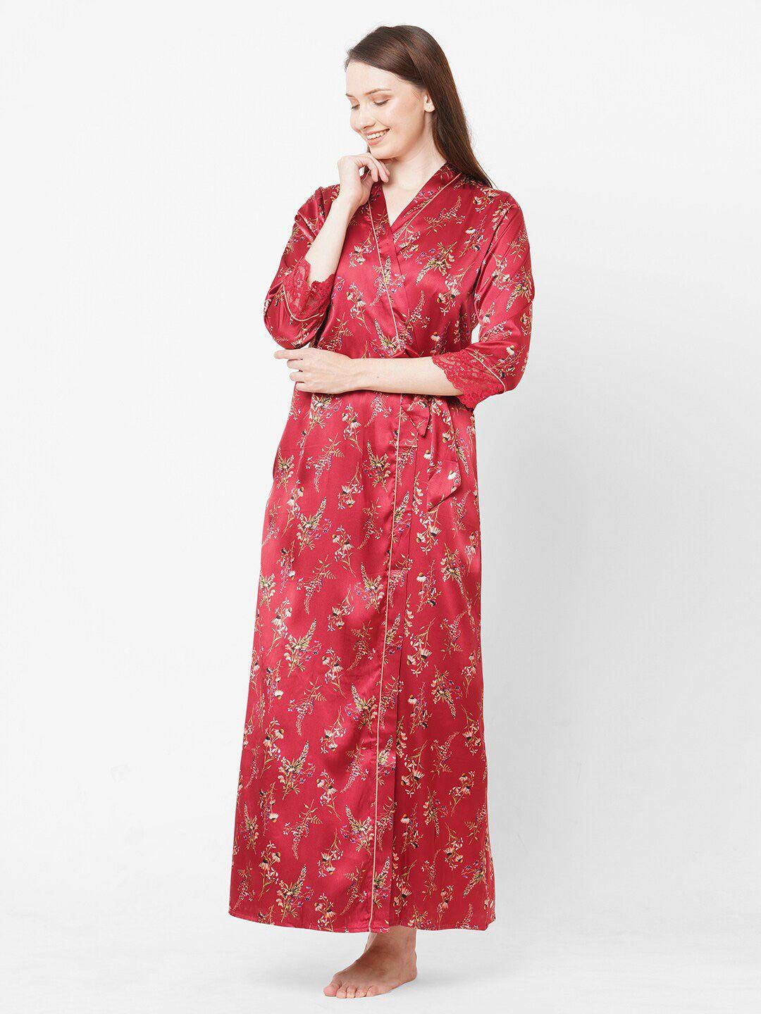 sweet dreams red maxi nightdress