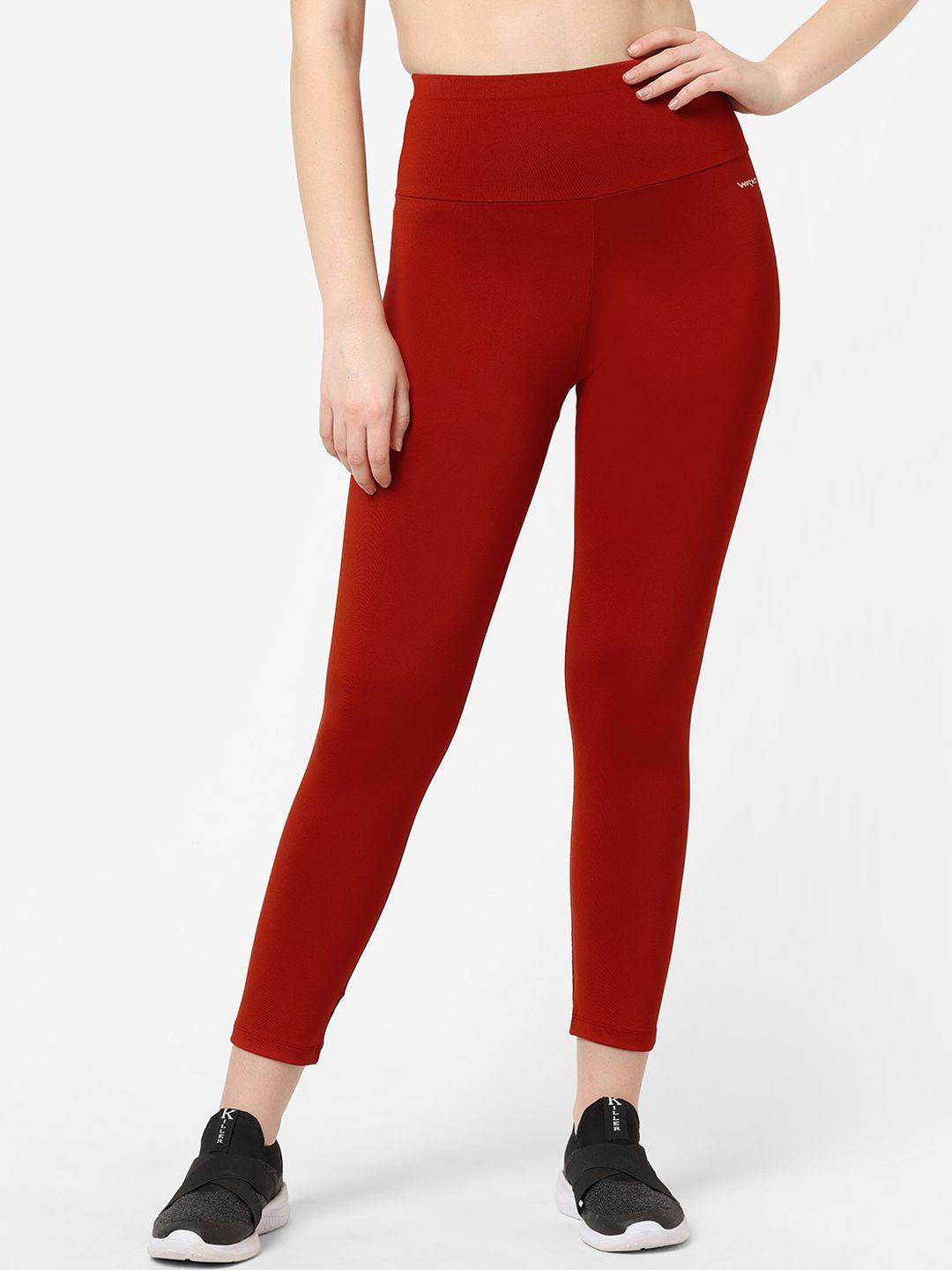 sweet dreams women red solid tights