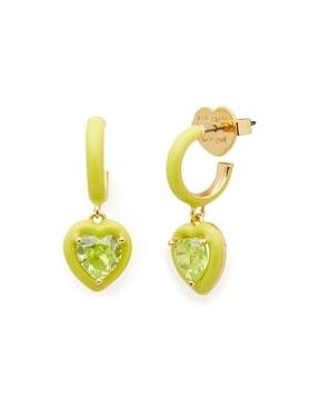 sweetheart huggies earrings