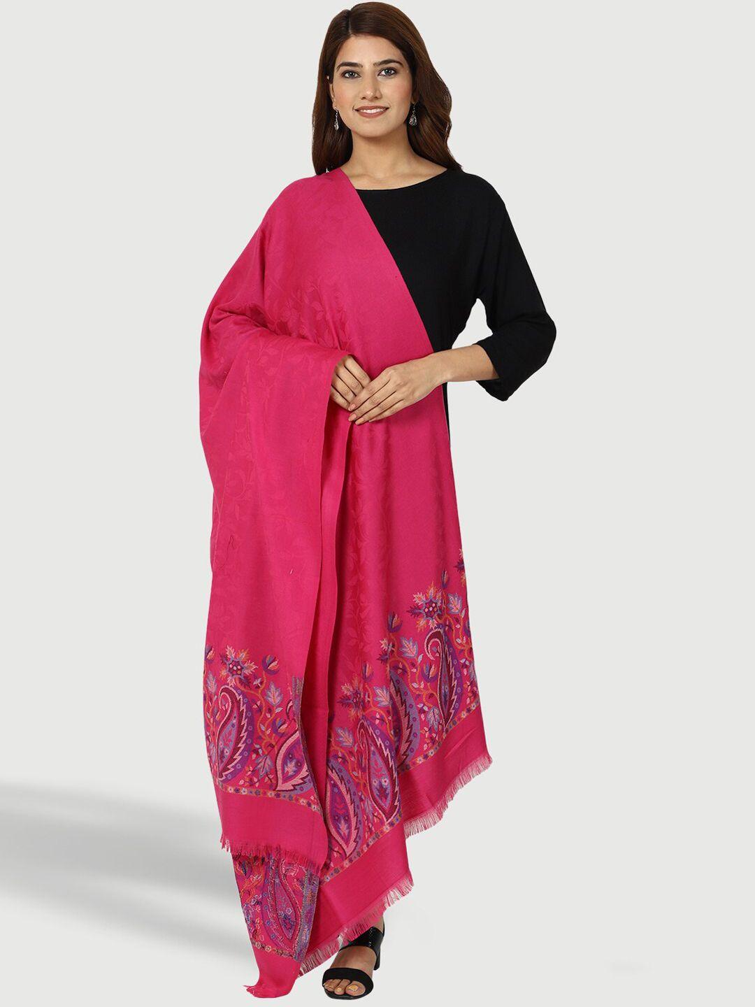 swi stylish paisley woven design shawl