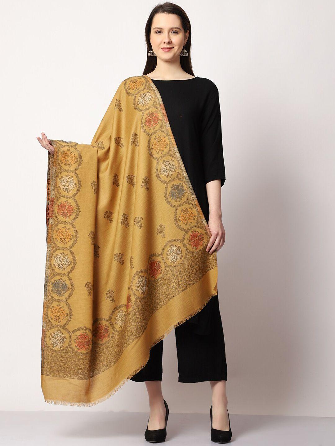 swi stylish women paisley kaani woven design shawl