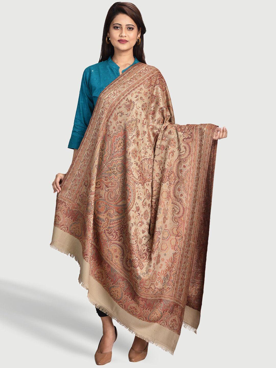 swi stylish ethnic motif woven design shawl