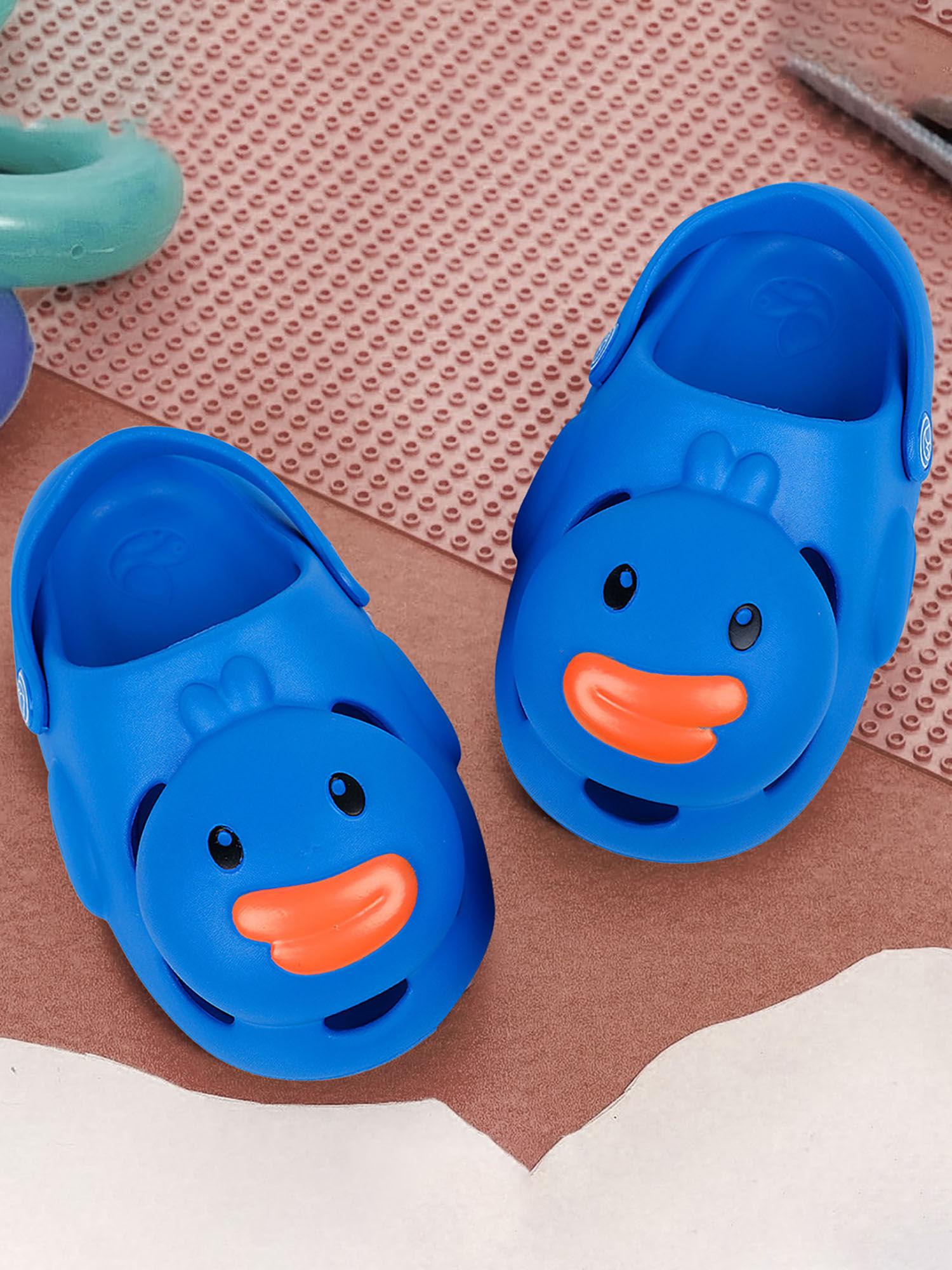 swimming duck waterproof anti-skid sling back clogs - blue