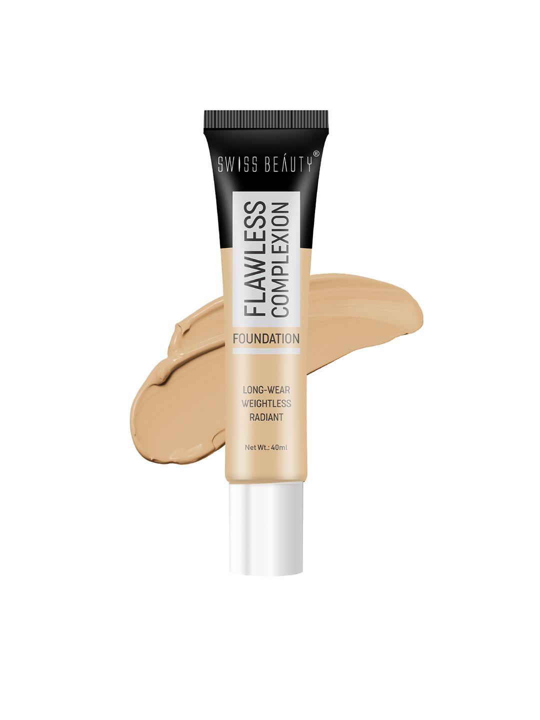 swiss beauty flawless complexion foundation - medium pale