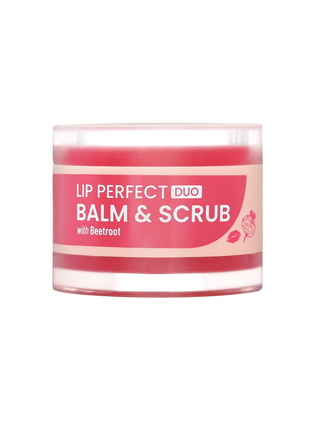 swiss beauty lip perfect duo balm & scrub with beetroot extract - 7 g