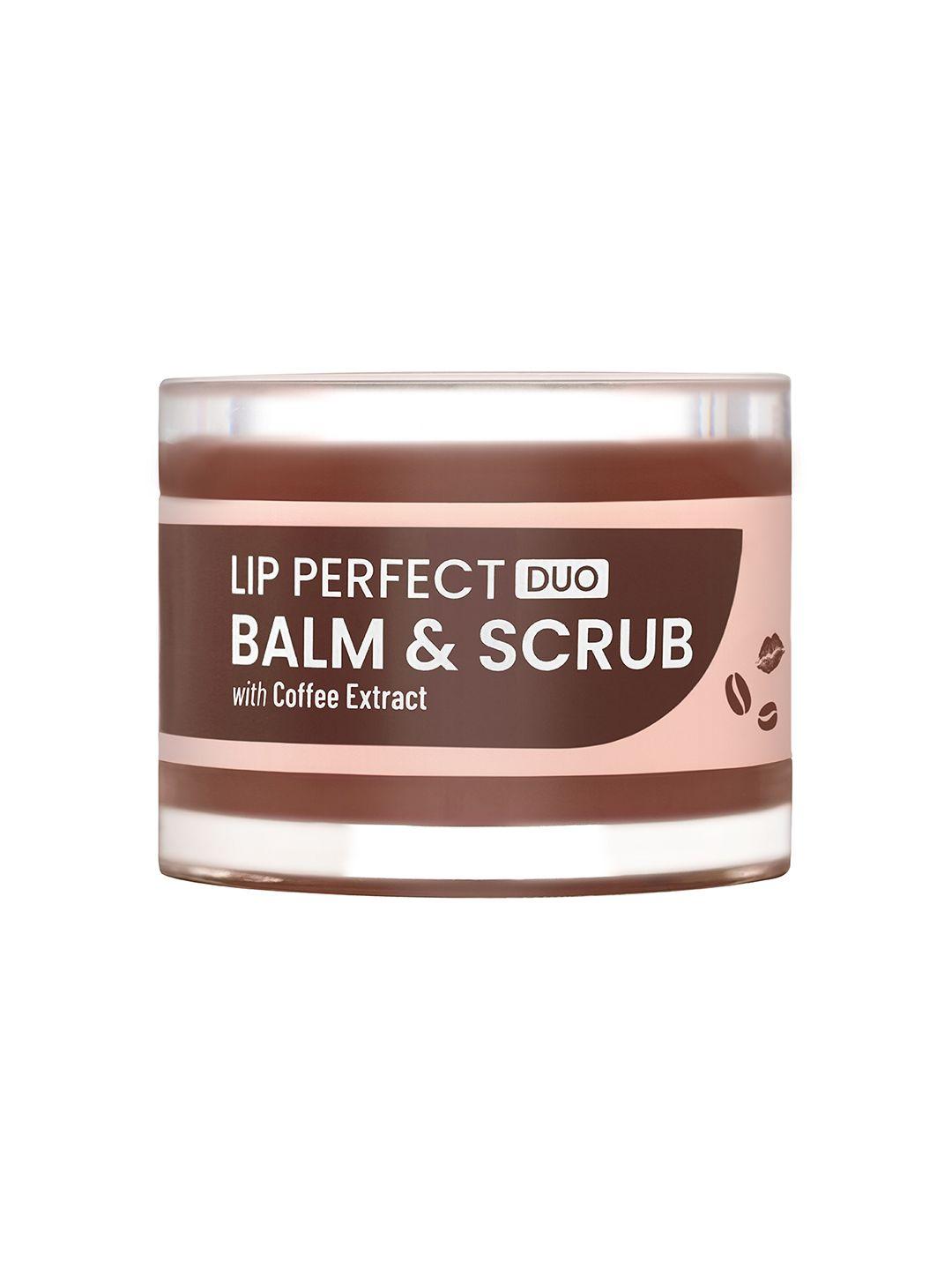 swiss beauty lip perfect duo balm & scrub with coffee extract - 7 g