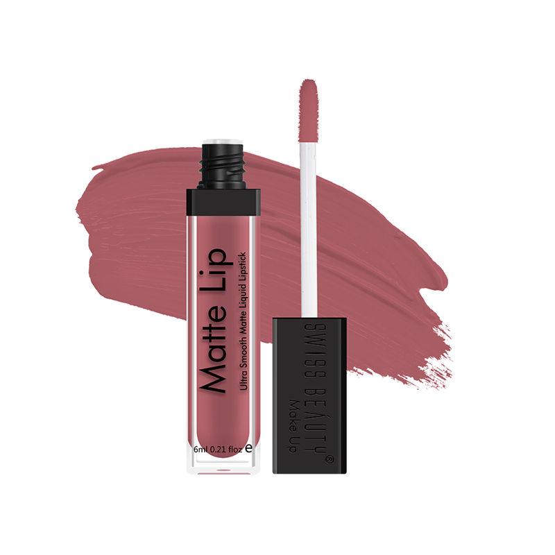swiss beauty matte lip ultra smooth matte liquid lipstick