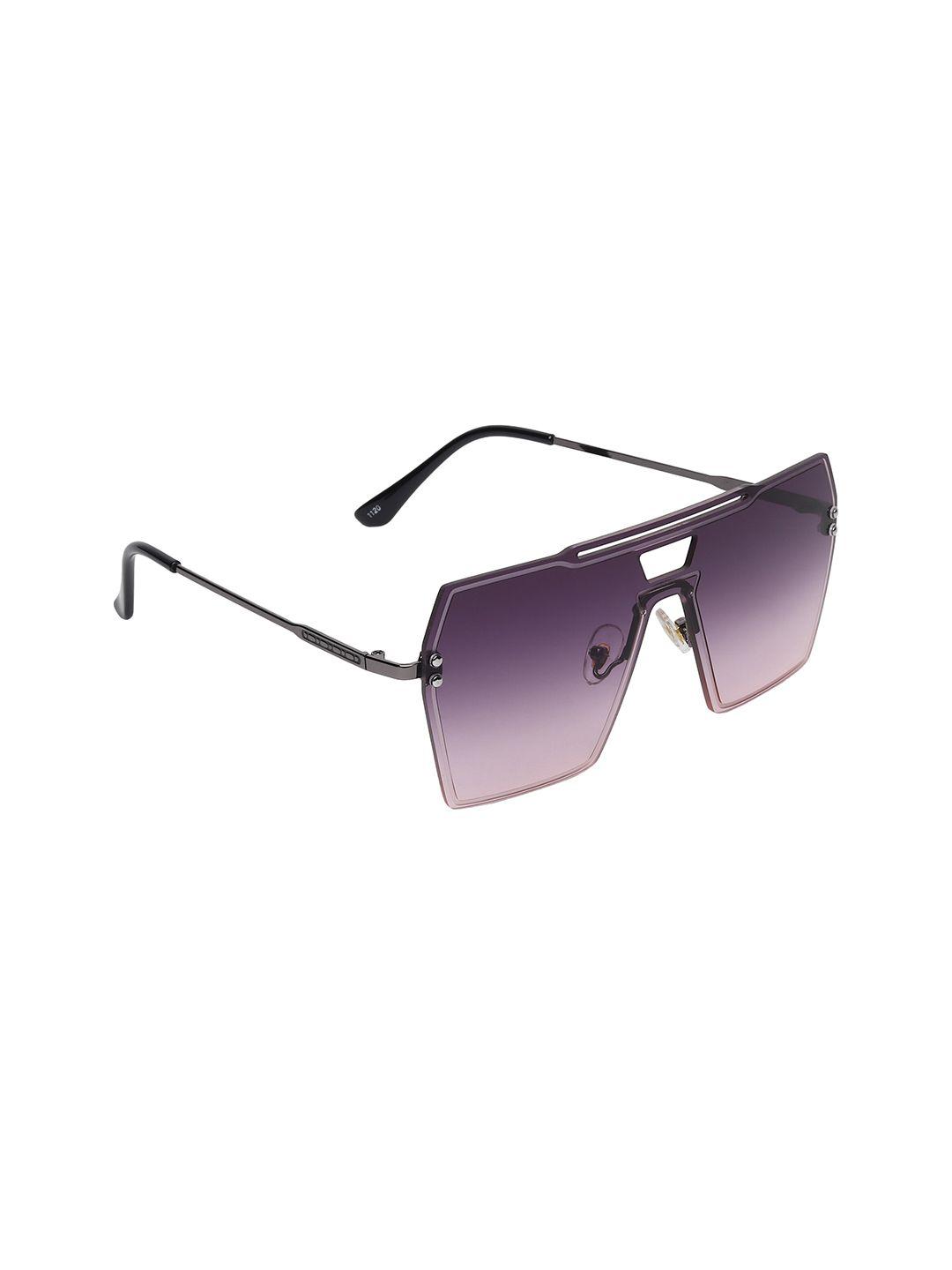 swiss design full rim square sunglasses with uv protected lens sdsg-1120-04