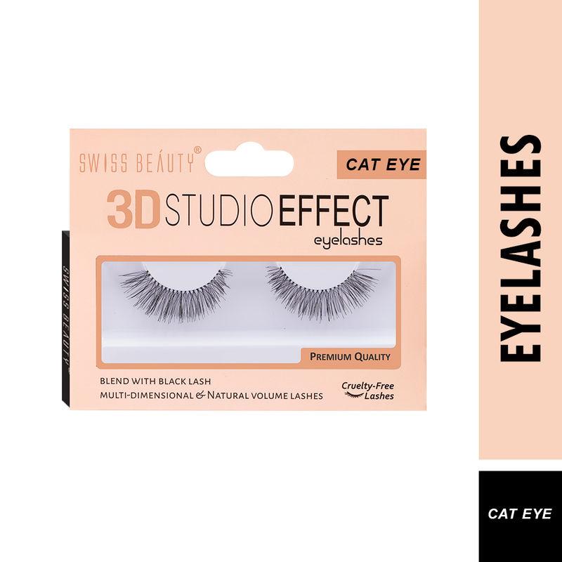 swiss beauty 3d studio effect eyelashes - cat eye