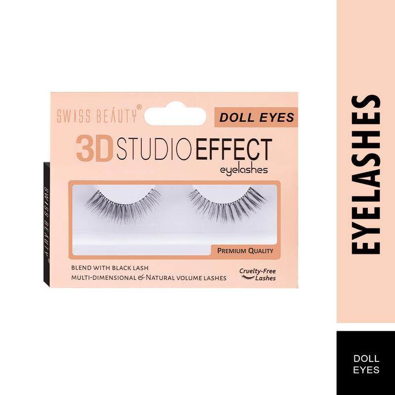 swiss beauty 3d studio effect eyelashes - doll eyes