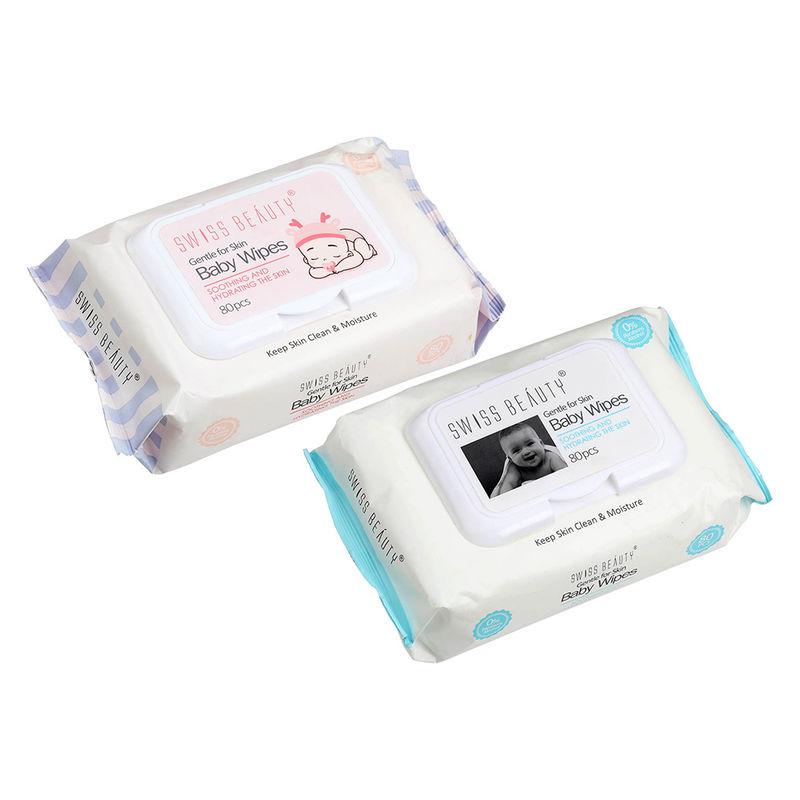 swiss beauty baby wipes combo - pack of 2