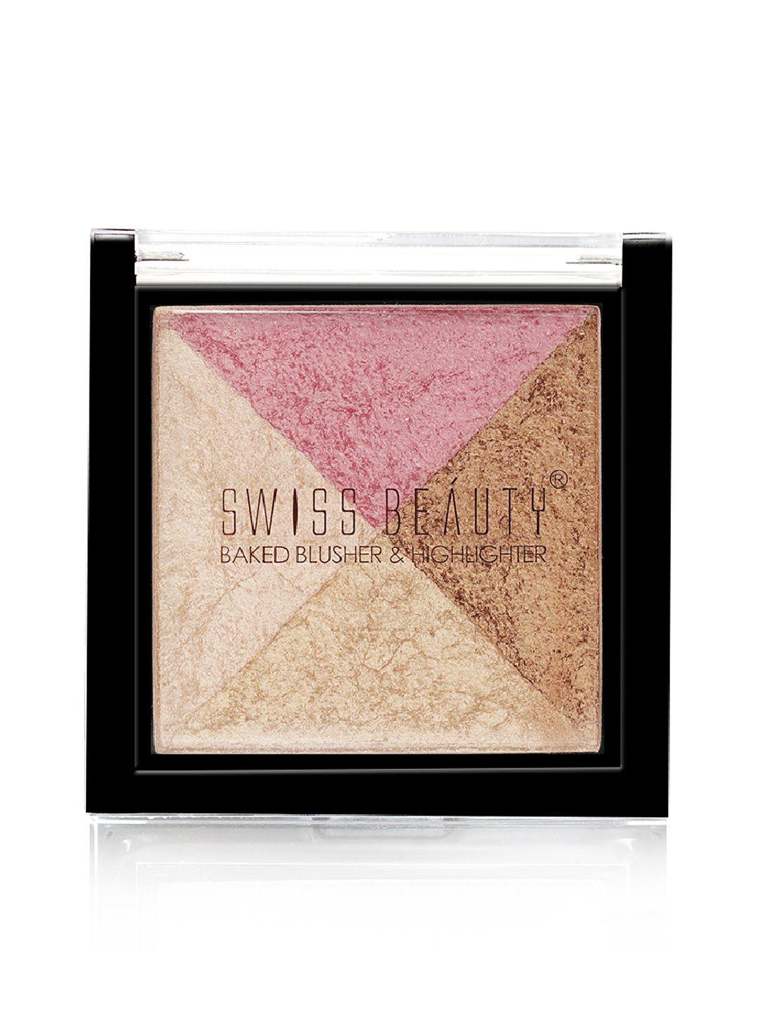 swiss beauty baked blusher & highlighter - 05