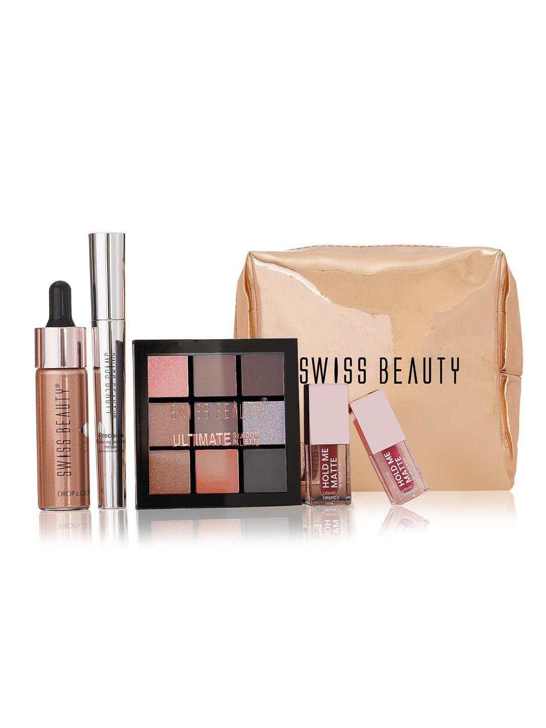 swiss beauty glam up makeup gift kit