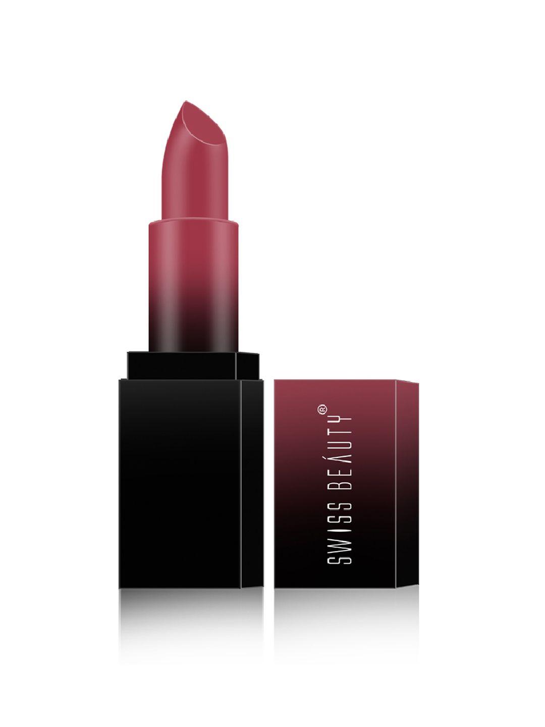 swiss beauty hd matte lipstick -mauve blush 07