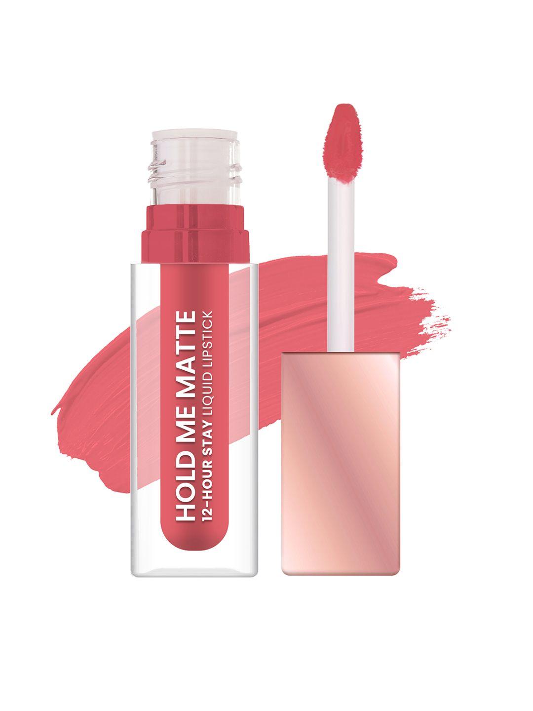 swiss beauty hold me matte 12 hour stay liquid lipstick 4.5ml - seductively blush