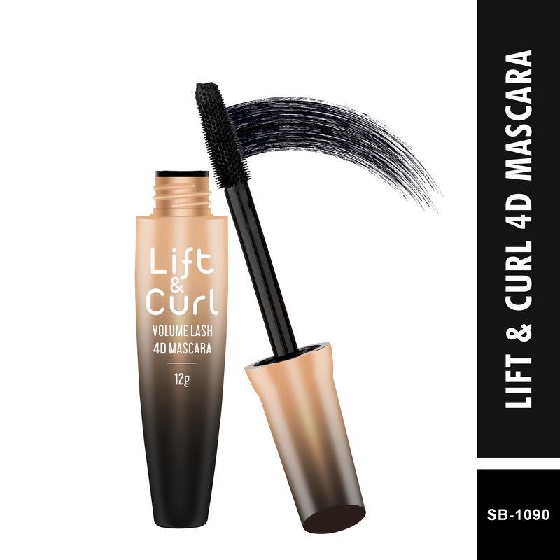 swiss beauty lift & curl volume lash 4d mascara