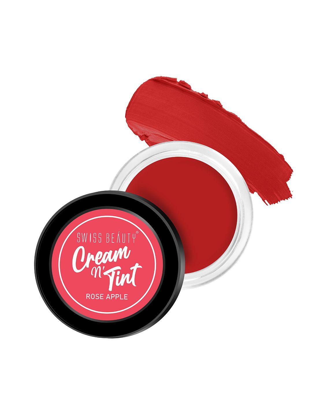 swiss beauty lip & cheek cream n tint 8 g - rose apple