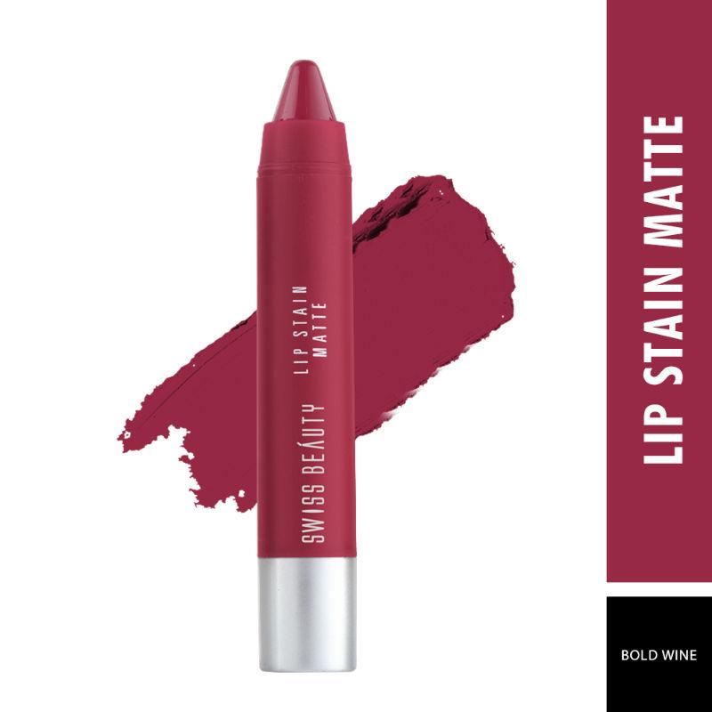 swiss beauty lip stain matte lipstick