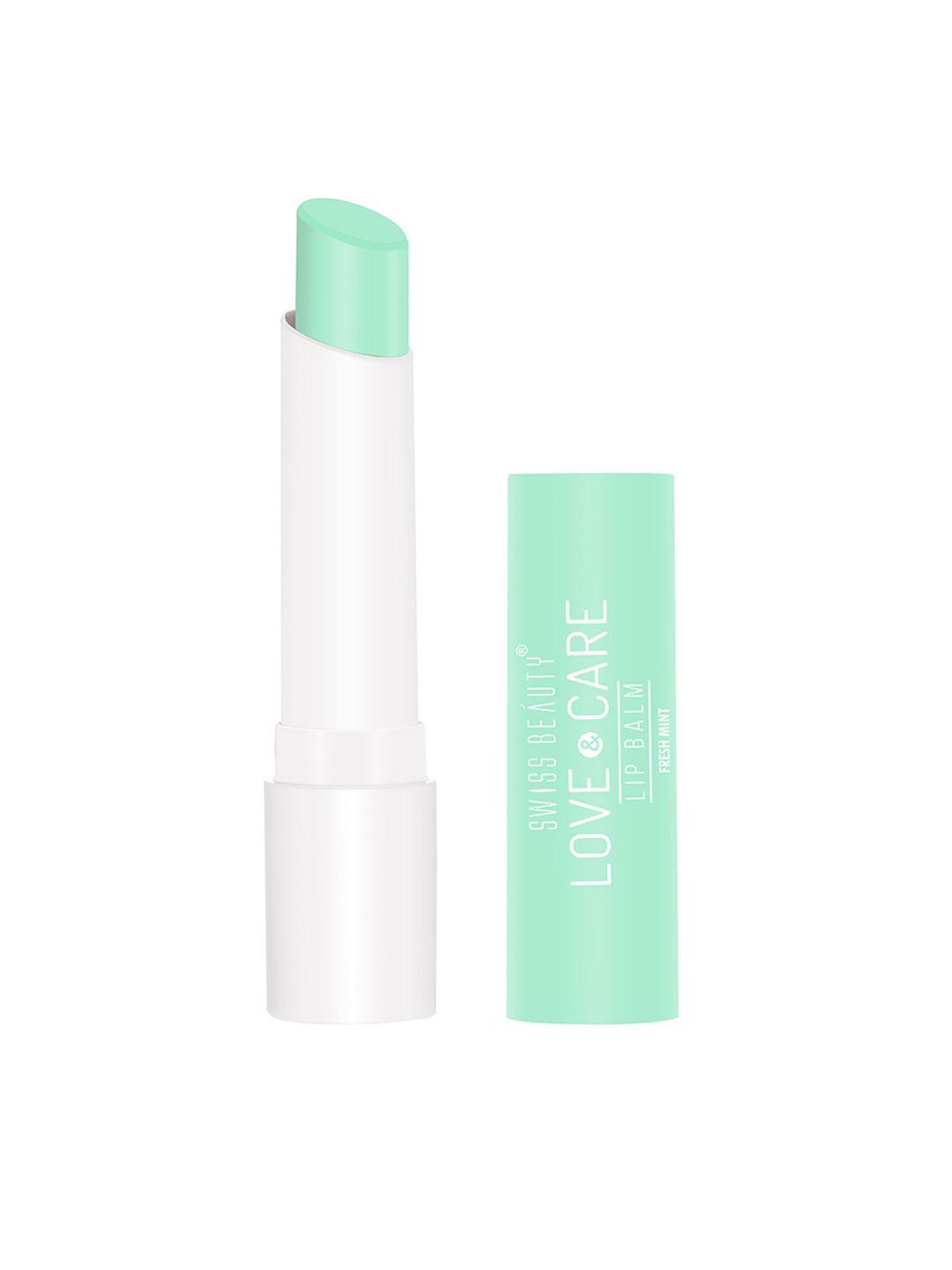 swiss beauty love & care color changing lip balm - fresh mint