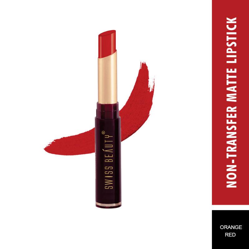 swiss beauty non-transfer matte lipstick