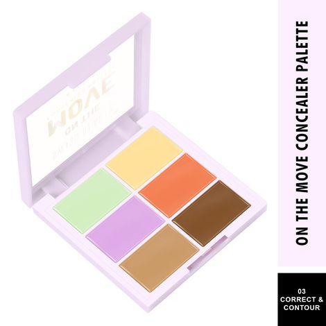 swiss beauty on the move concealer palette 7g