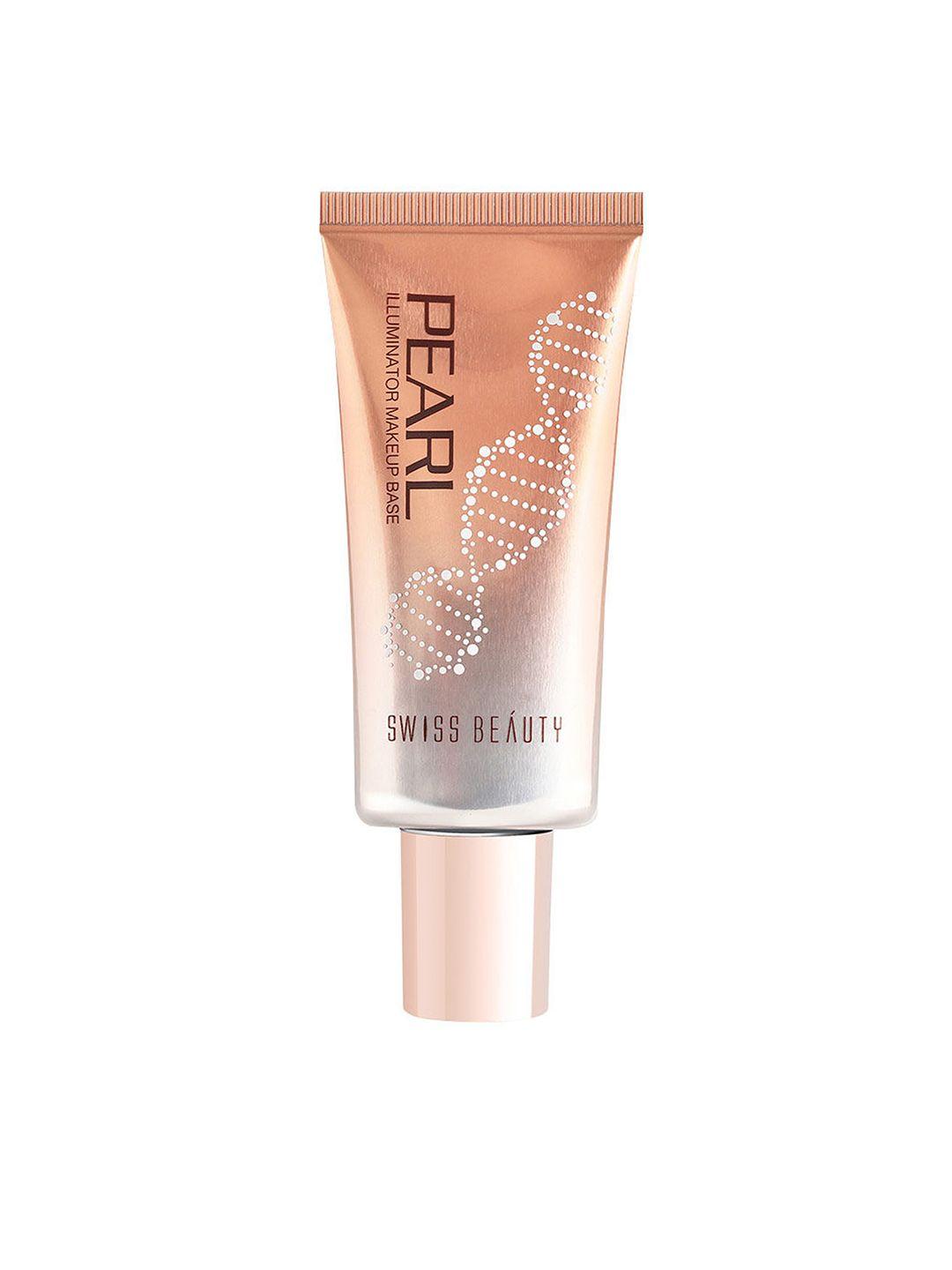 swiss beauty pearl illuminator makeup base - golden pink