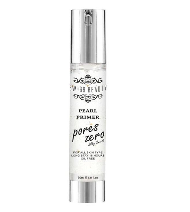 swiss beauty pores zero silky smooth pearl primer - 30 ml
