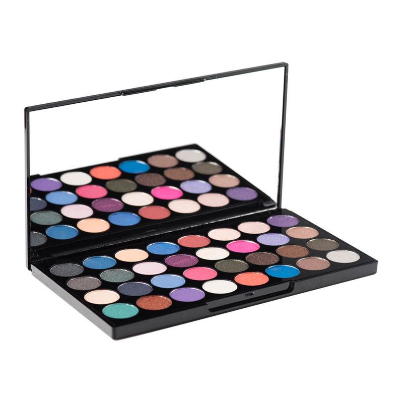 swiss beauty pro 32 color forever eyeshadows - hollywood