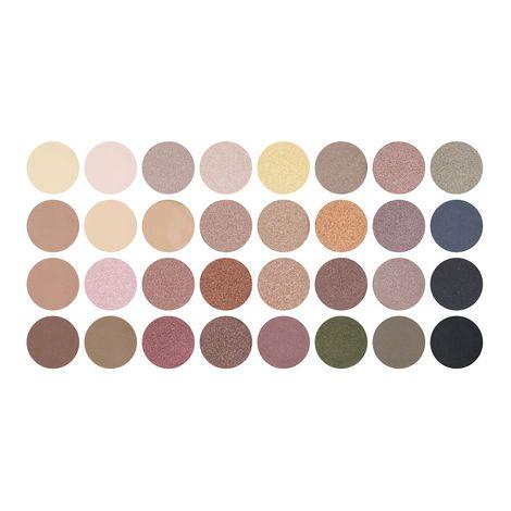 swiss beauty pro 32 color forever eyeshadows palette - fashion (19 g)