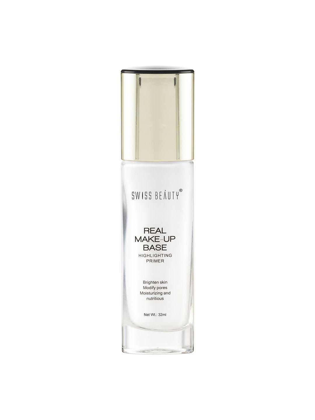 swiss beauty real make-up base highlighting primer - natural tint