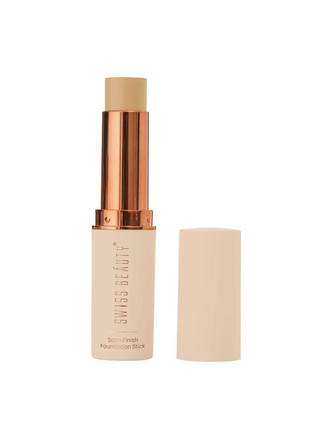 swiss beauty satin finish full coverage foundation stick 7g - cocoa