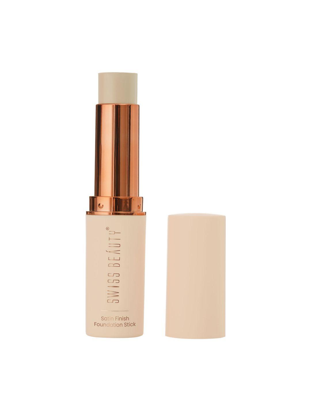 swiss beauty satin finish full coverage foundation stick 7g - cream vanilla