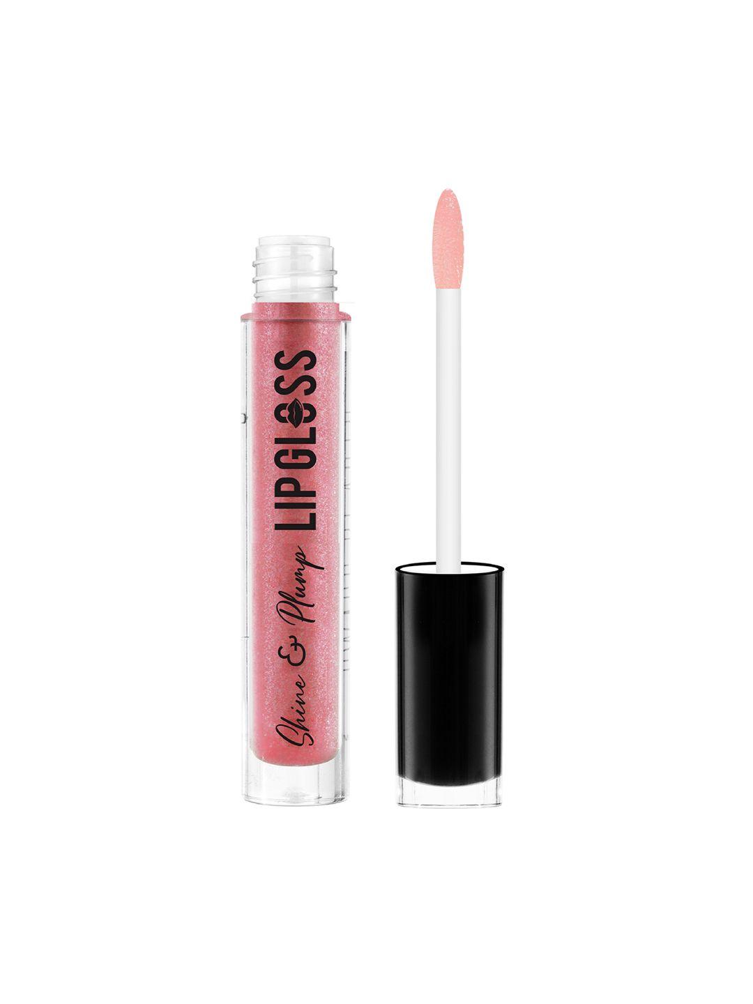 swiss beauty shine & plump lip gloss 4ml - pink 02