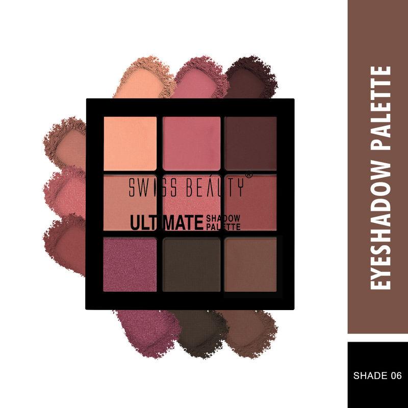 swiss beauty ultimate shadow palette - 6