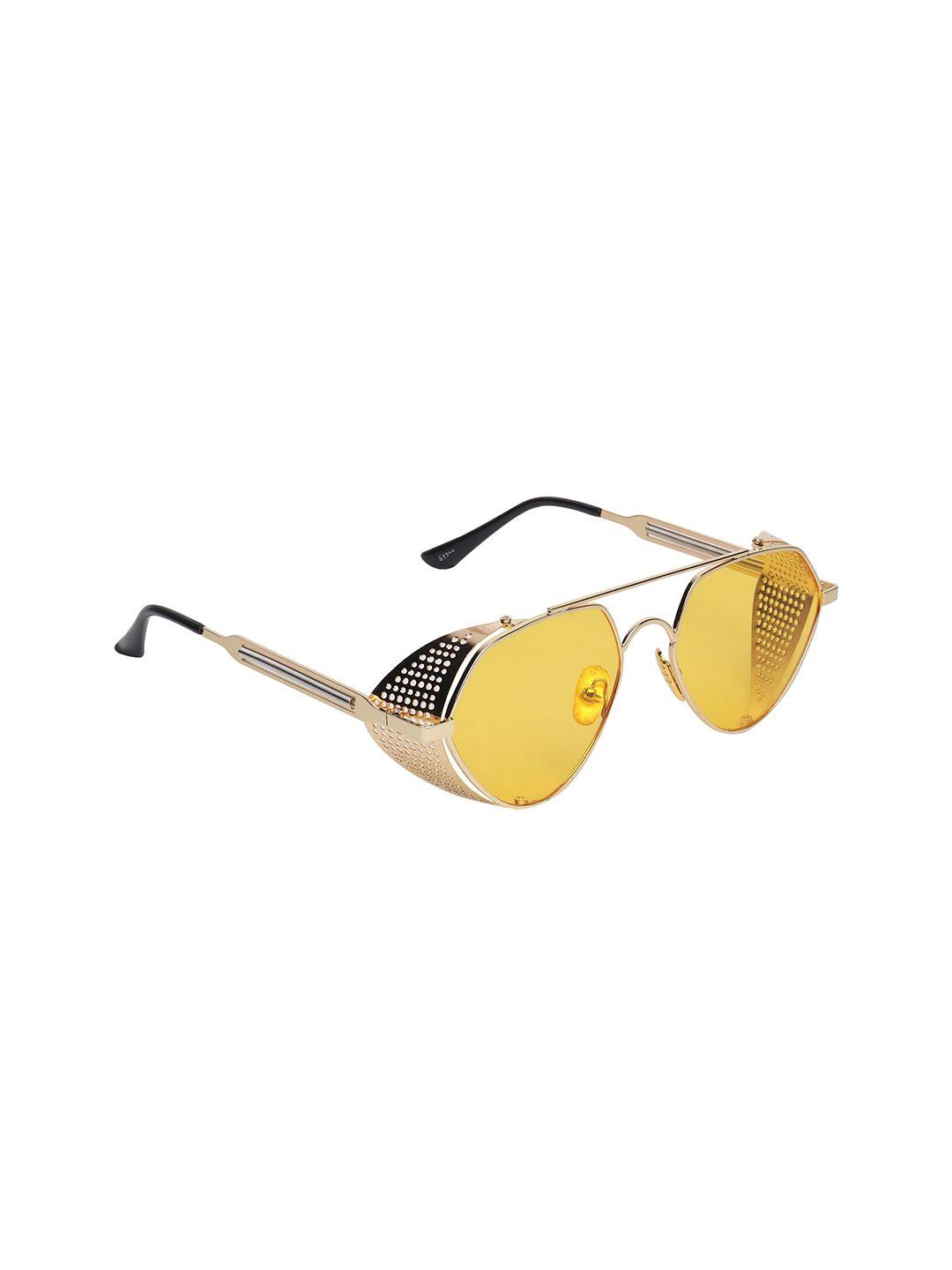 swiss design aviator sunglasses with uv protected lens