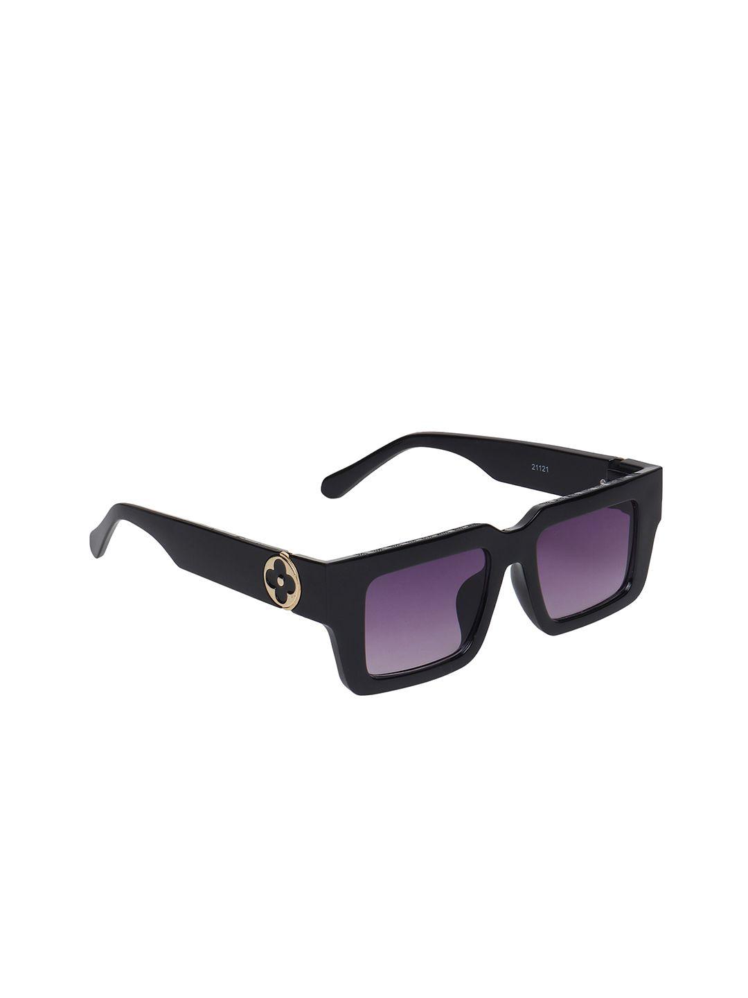 swiss design rectangle sunglasses full rim with uv protected lens sdsg-21121-06