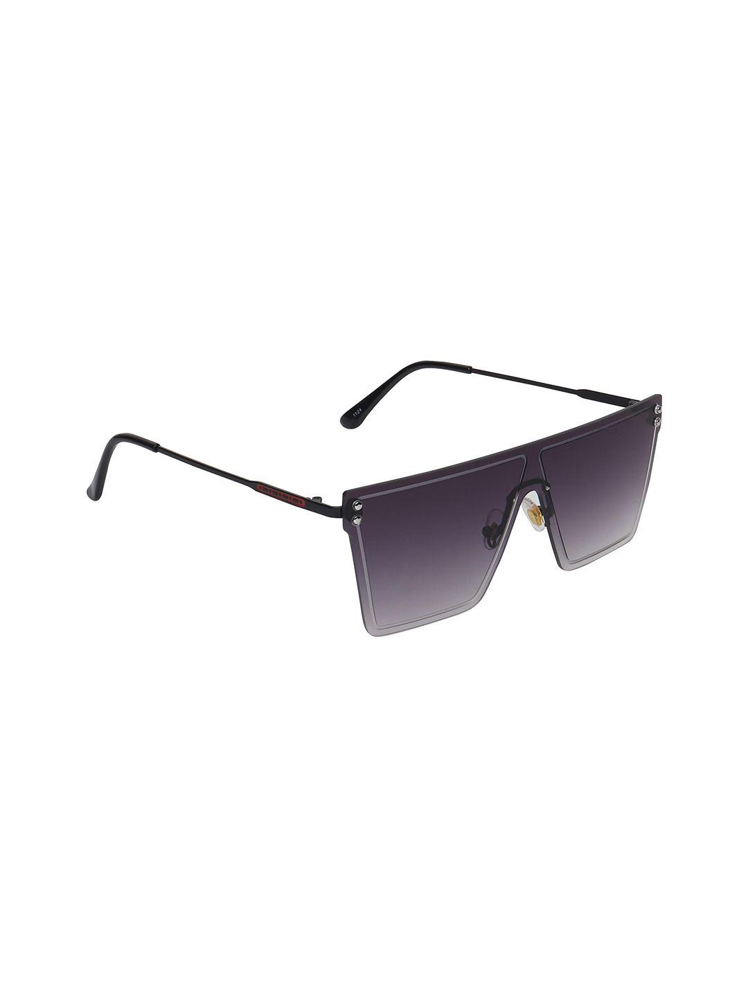 swiss design rimless shield sunglasses with uv protected lens- sdsg-1124-01