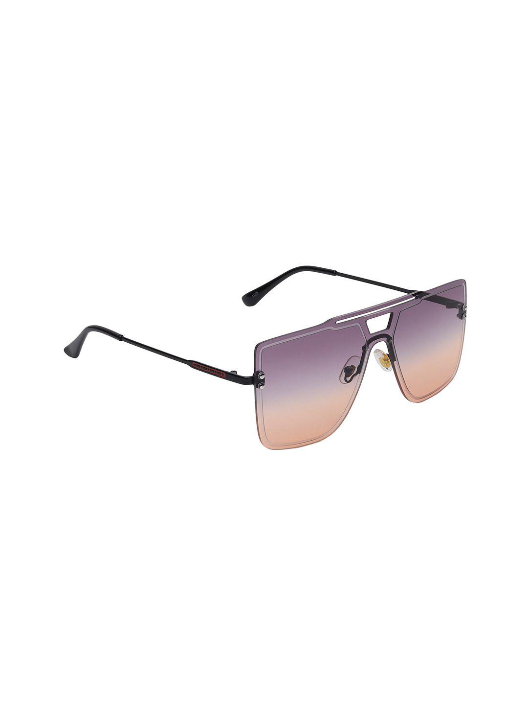 swiss design square sunglasses with uv protected lens