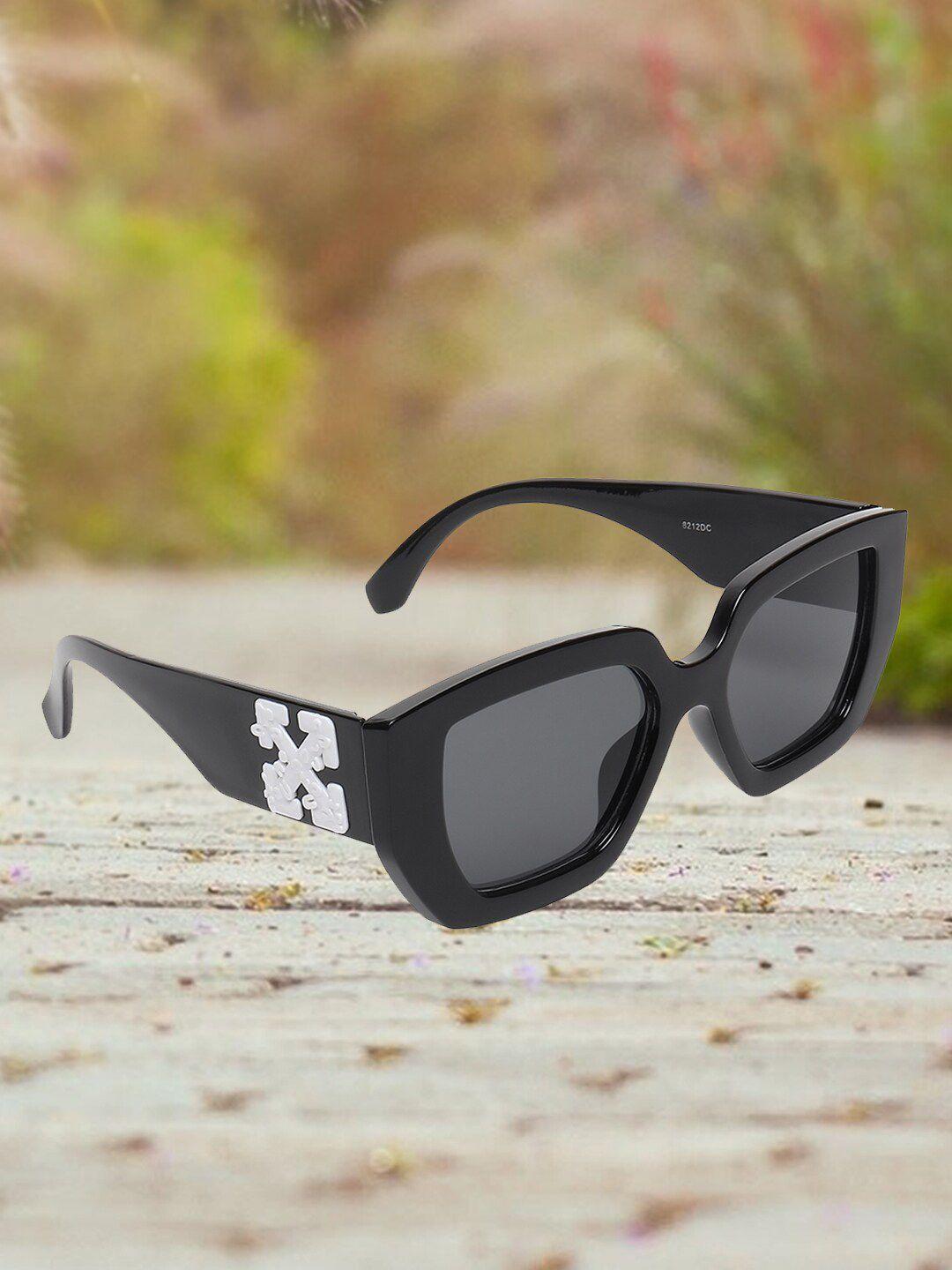 swiss design unisex rectangle sunglasses with uv protected lens sdsg-8212-8