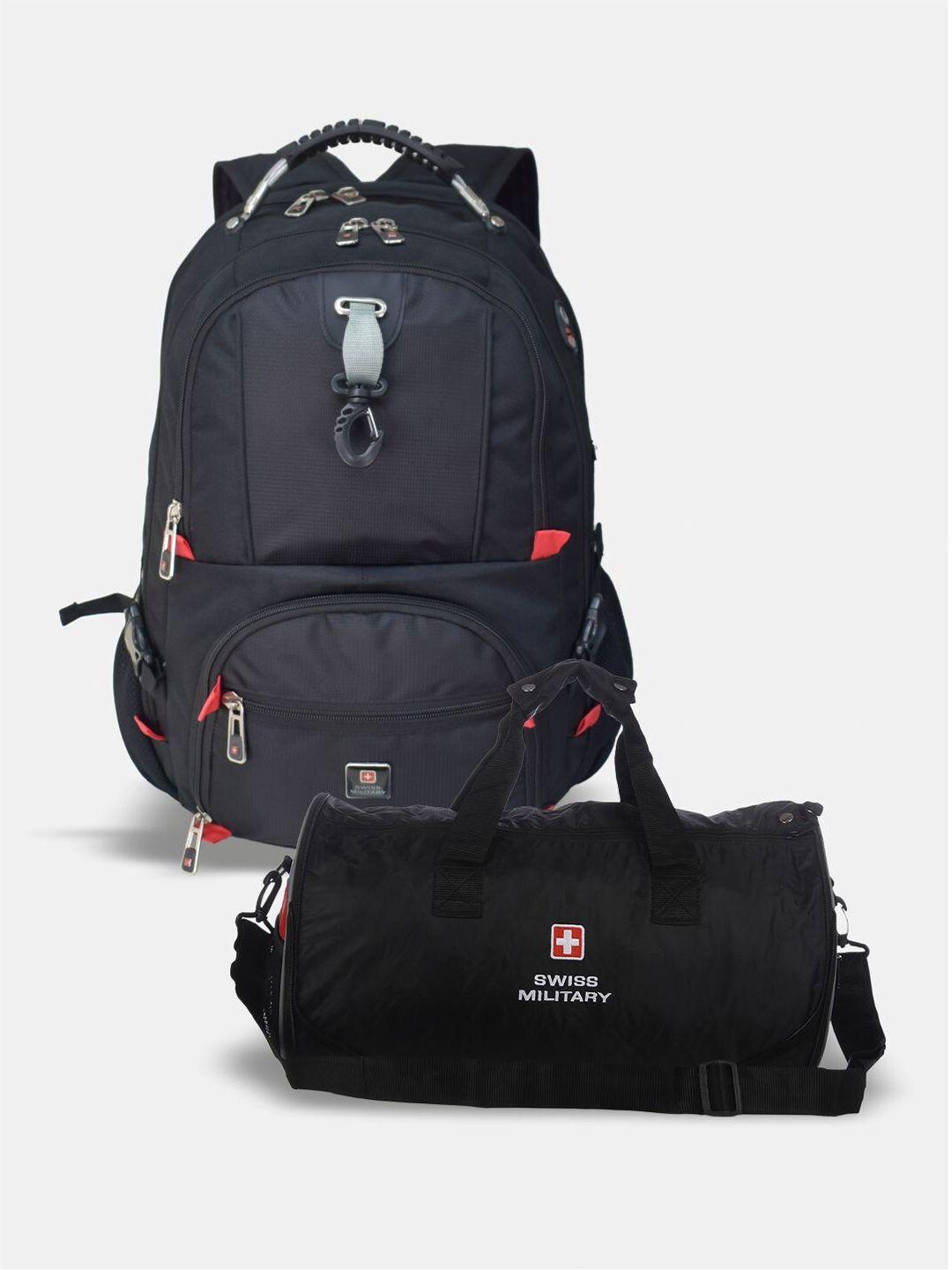 swiss military backpack & foldable duffel bag