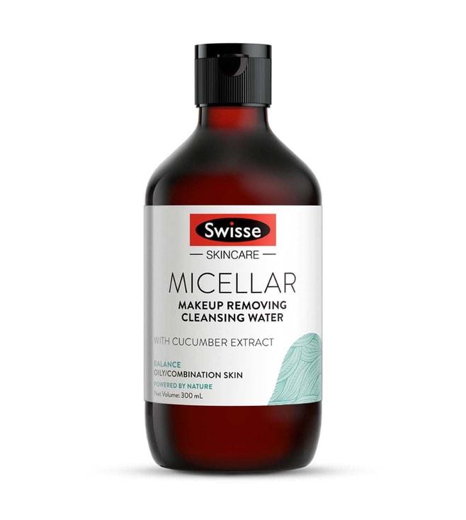 swisse skincare balanced micellar cleansing & makeup removing water - 300 ml
