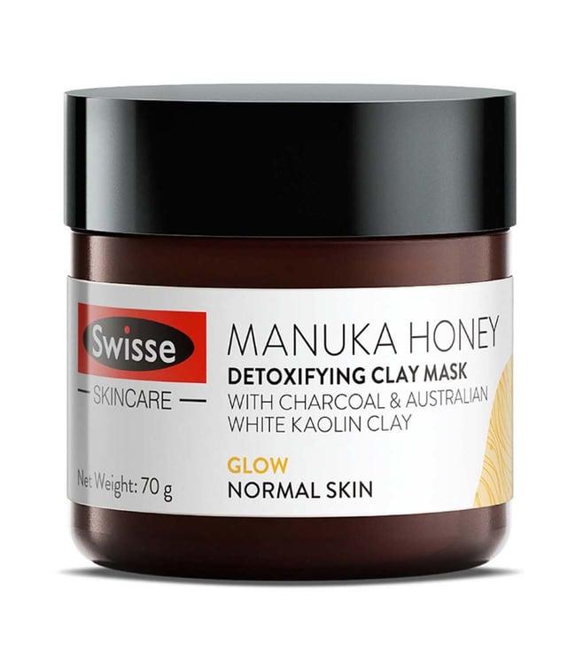 swisse skincare manuka honey detoxifying clay mask -70 gm