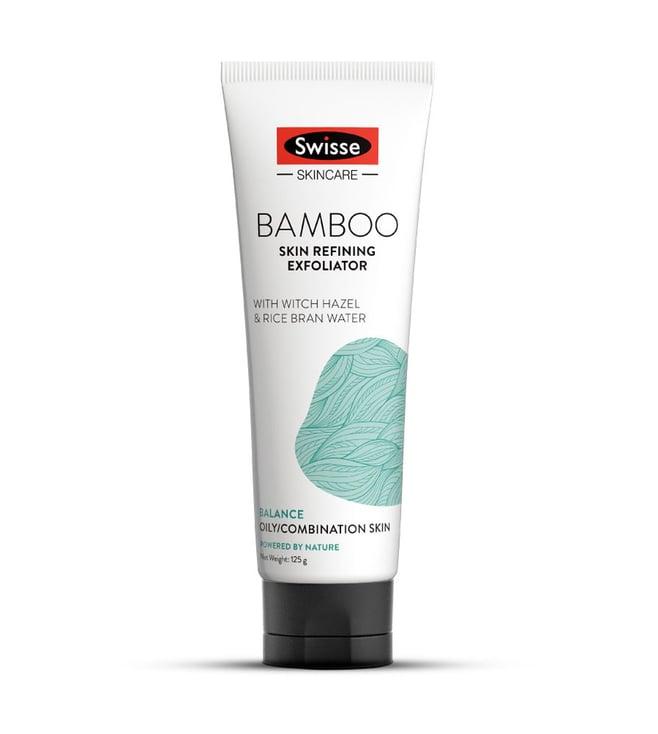 swisse skincare bamboo skin refining exfoliator 125 gm