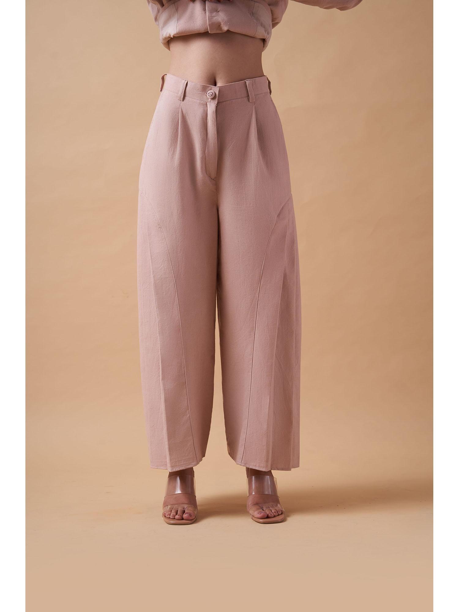 sword of sharpness solid blush pink pants