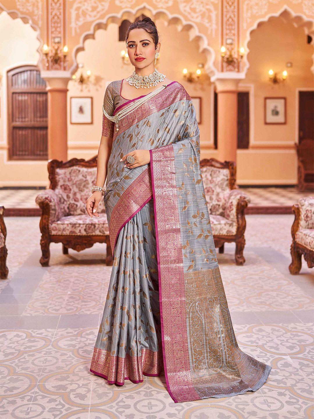 swornof woven design zari saree