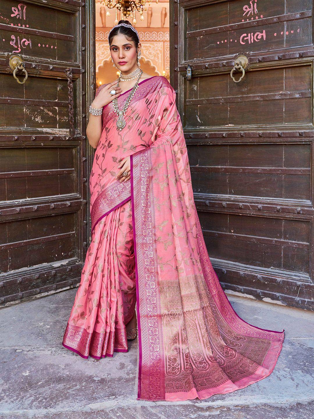 swornof woven design zari saree