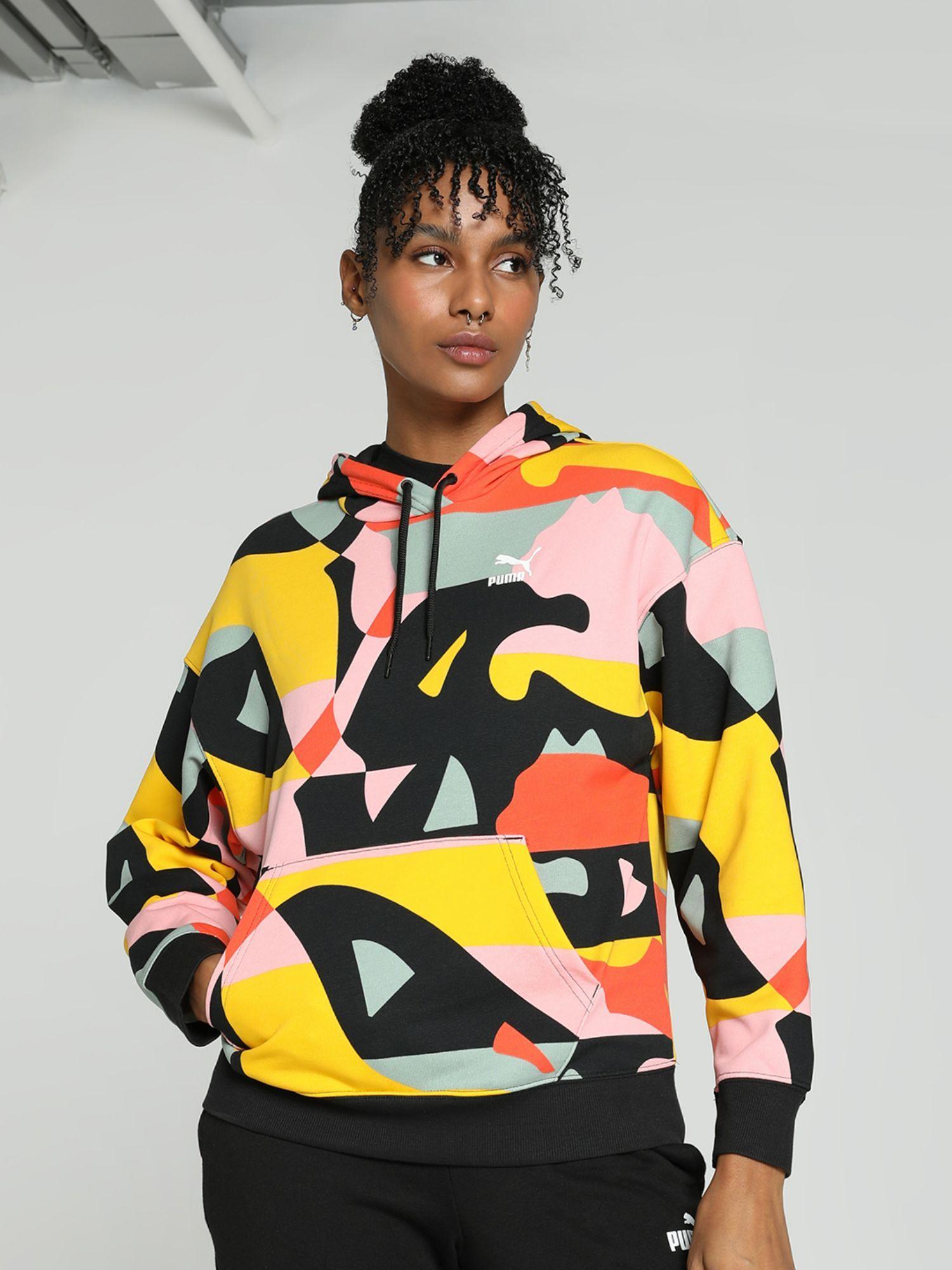 swxp graphic tr women multicolor hoodie